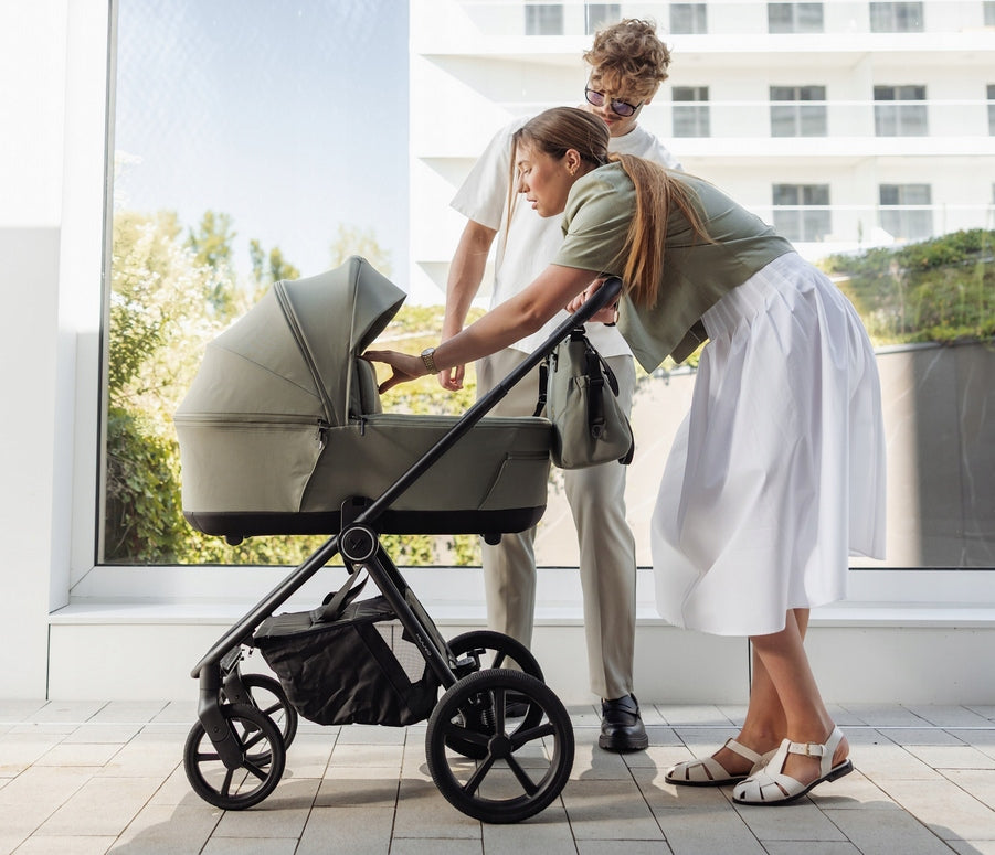 MUUVO ONE 2IN1 STROLLER WITH GONDOLA FOR CHILDREN UP TO 22 KG BASKET 10 KG + ACCESSORIES Brand Muuvo