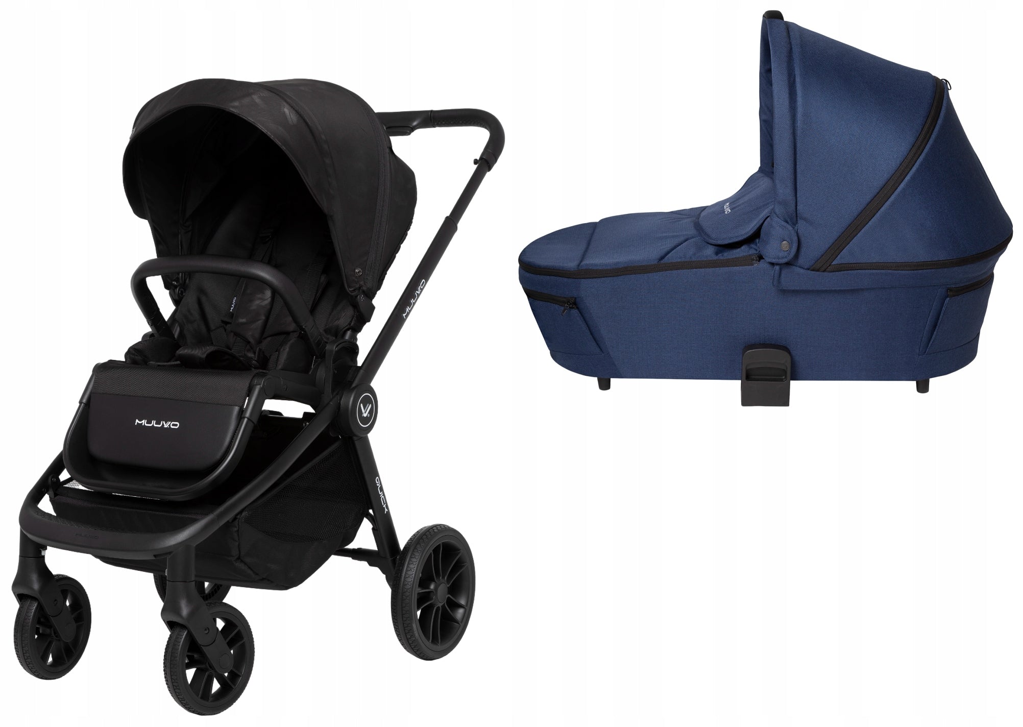MUUVO STROLLER QUICK WITH GONDOLA FROM 3.0 BABY STROLLER 2in1 ACCESSORIES BAG Packaging status original