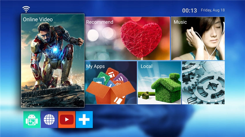 MXQ PRO TV BOX 2/16Gb SMART ANDROID 9.0 Manufacturer code MXQ PRO