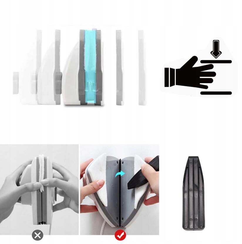 MYJKA DO MYCIA OKIEN MAGNETYCZNA DWUSTRONNY PRZYSSAWKA MOCNY MAGNES 3-26MM Manufacturer code CXCCQAK O6