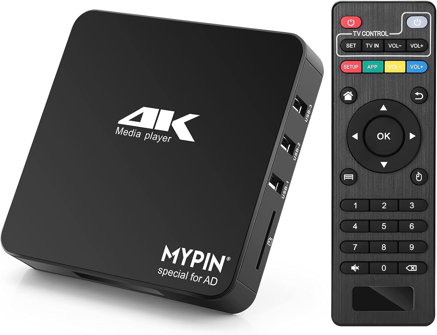 MYPIN HA0324 4K 60Hz HDMI Multimedia Presentation Advertising Player