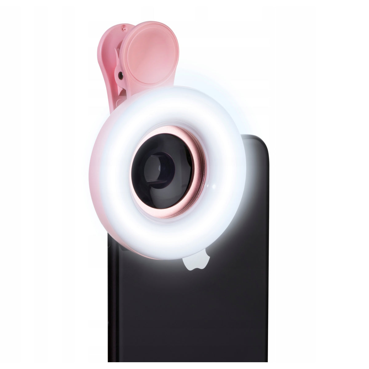 Macro Lens for Phone with Lamp Pink Lens for Phone PLATINUM