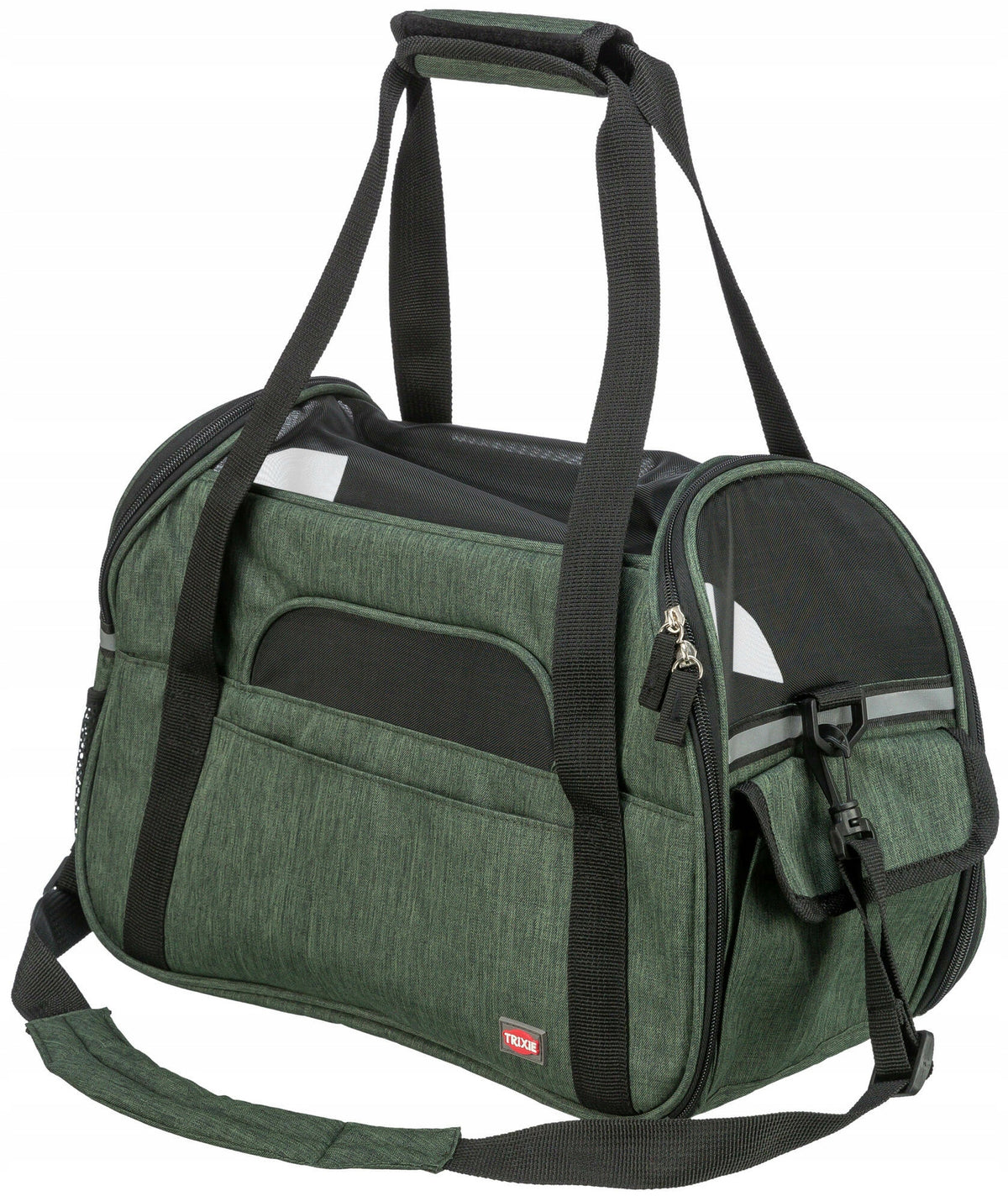 Madison, bag, for dog, olive green, 19x28x42cm