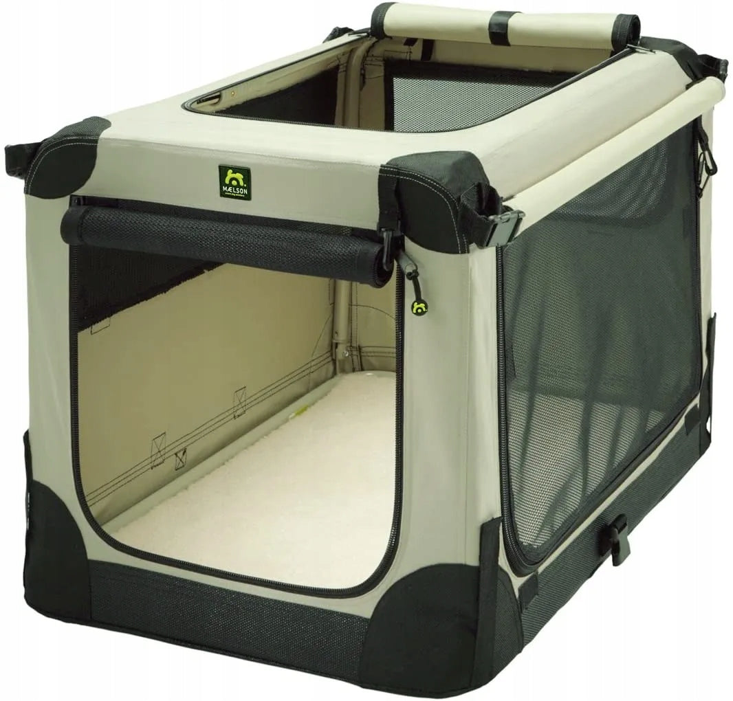 Maelson Soft Dog Kennel Material Dog Transporter, Beige XL Manufacturer code SK 7105