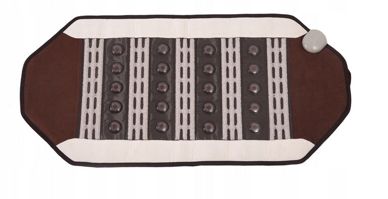 Mafana Tourmaline Mat with Heating Mattress Tourmaline Therapy Gateway Color brown