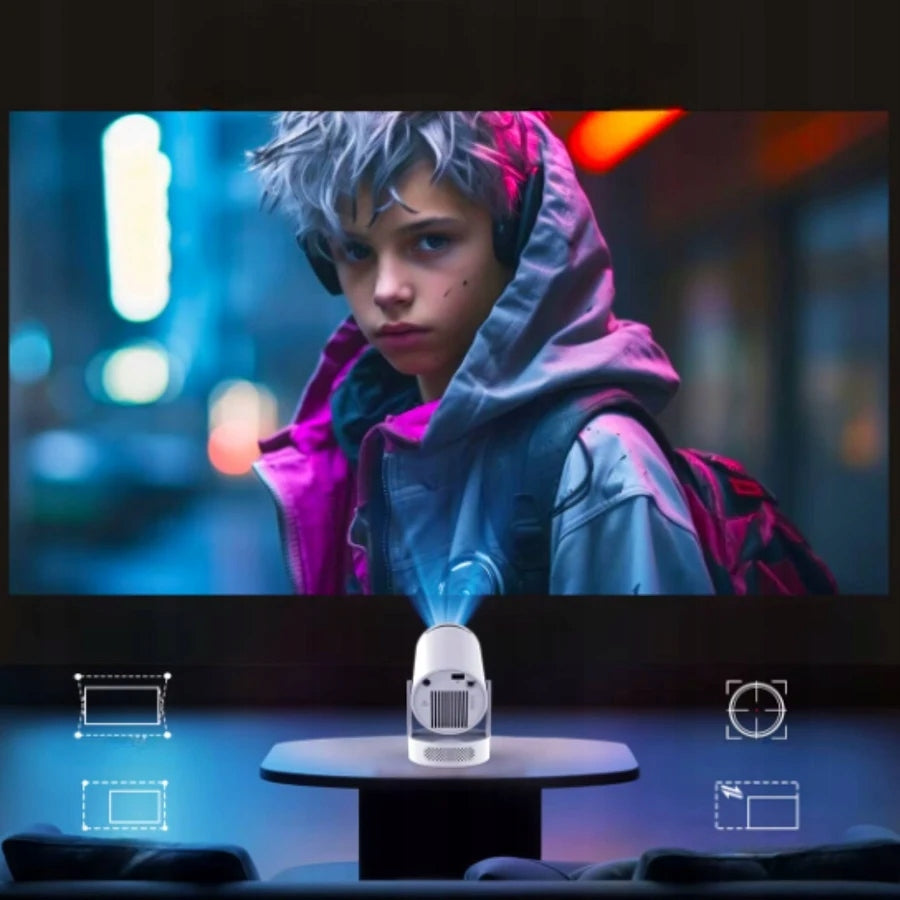 Magcubic HY300 Ultra Projector WiFi BT 260 ANSI 720p 4K Brand Magcubic