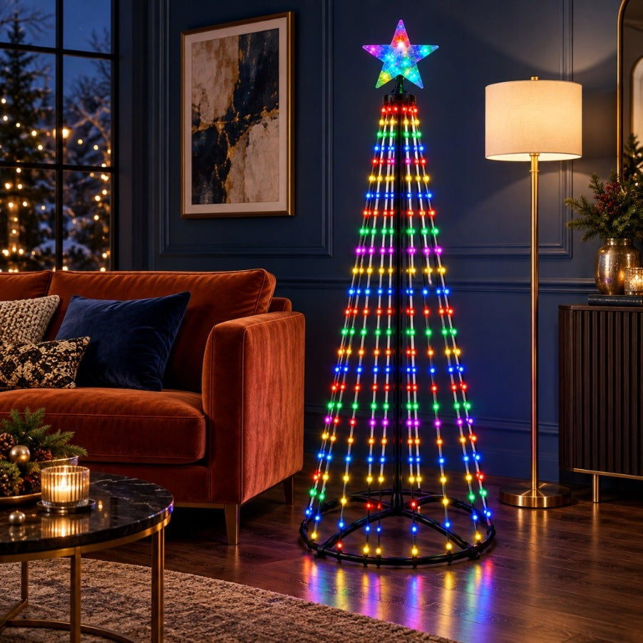 Magic Christmas Tree LED 180cm 252 LED RGB Bluetooth USB-C APP Manufacturer code ML61896