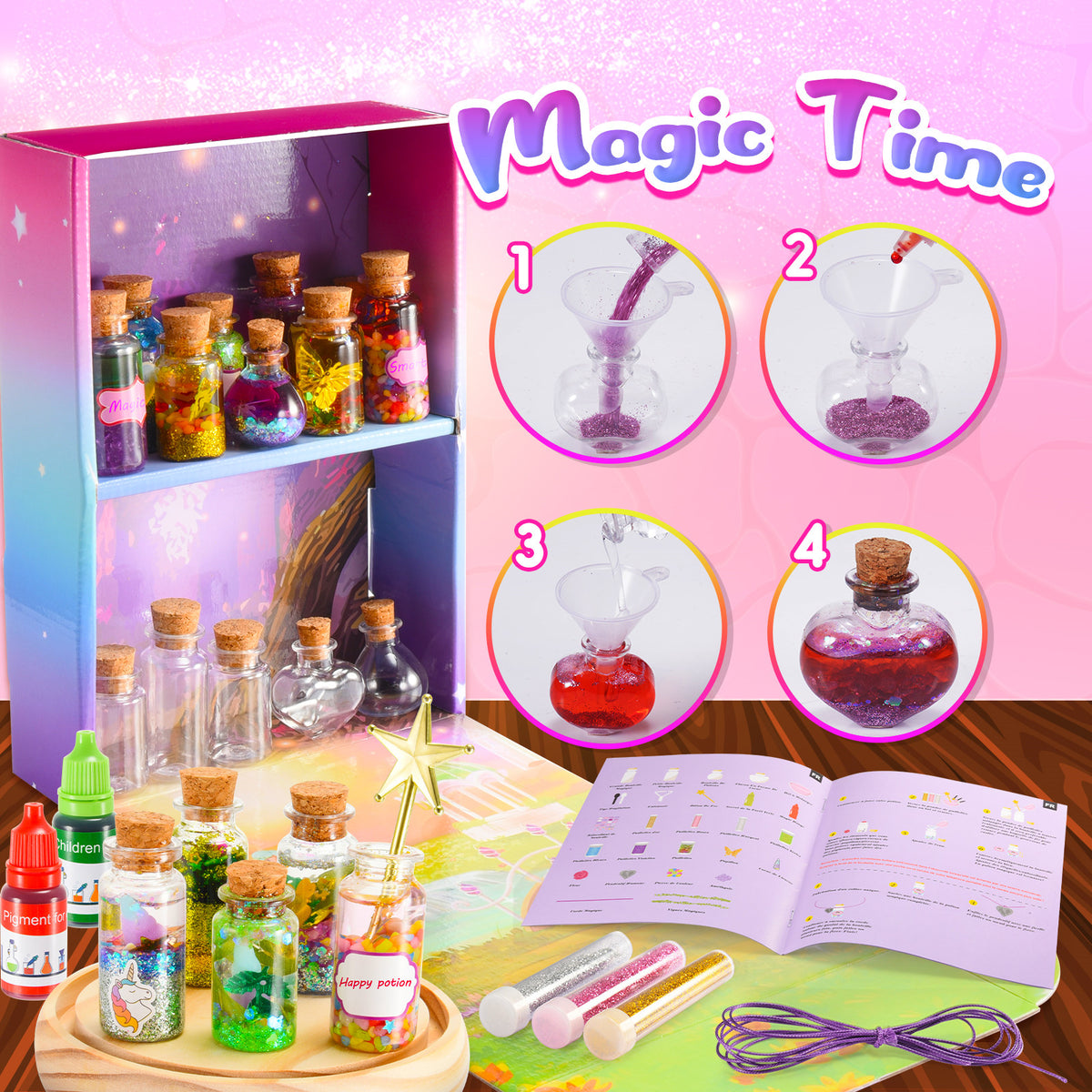 Magic Potion Set,Ten Potion Recipes,Halloween Gifts Manufacturer code WJ12405AXXMU