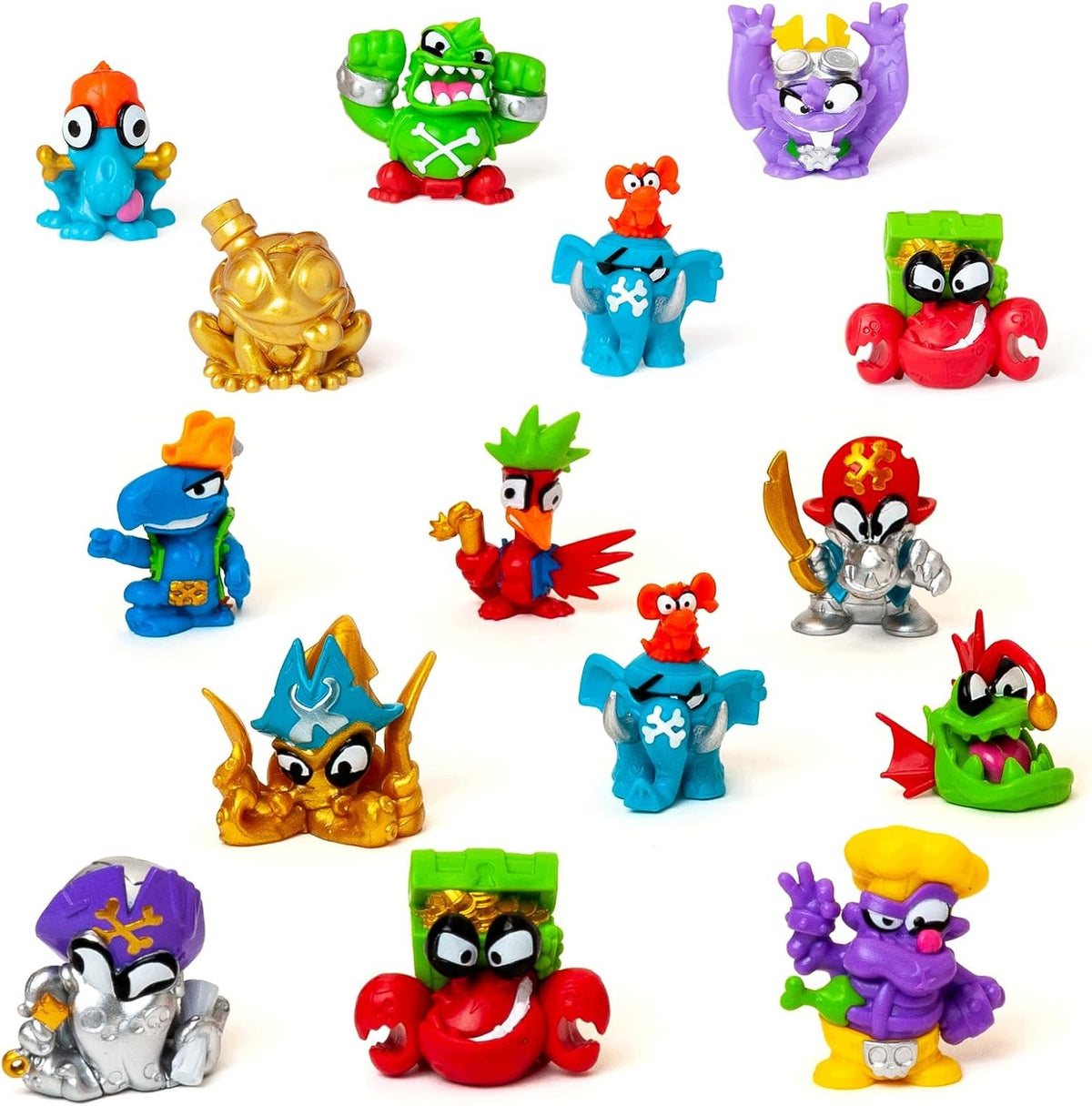 MagicBox - Piratix series 5 - SECRET TREASURE - BOX 18 PCS BALLS WITH FIGURINE Packaging status original
