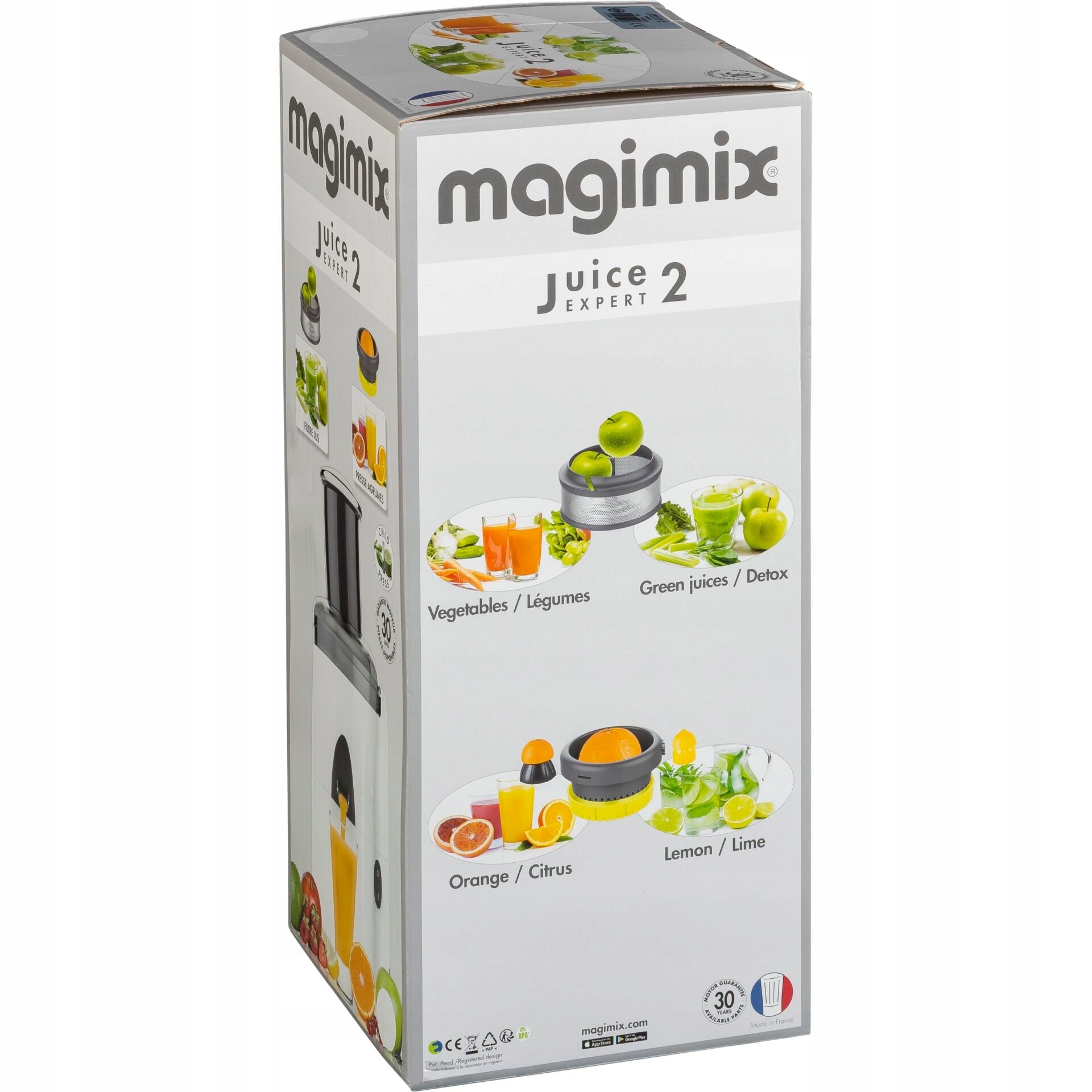 Magimix Juice Expert 2 Blanc Packaging status original