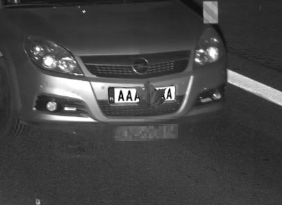 Magnet leaf registration Antiradar Anti-photoradar AUTUMN VERSION Model Spray ochronny do rejestracji