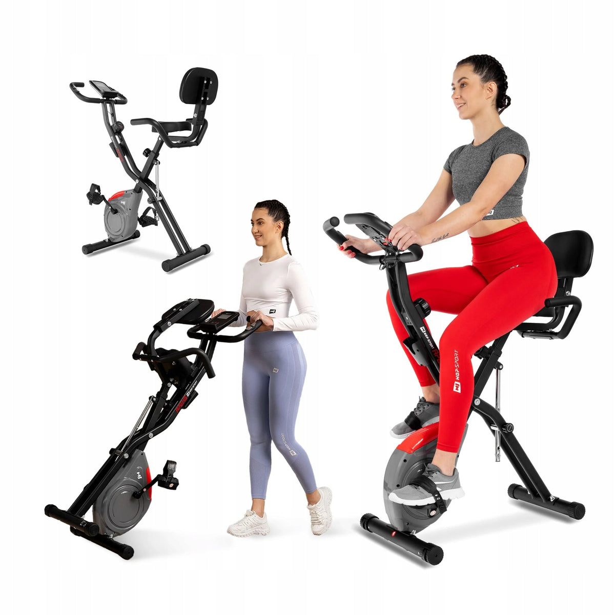 Magnetic Bike Xbike Folding Training Stationary Adjustment 120kg