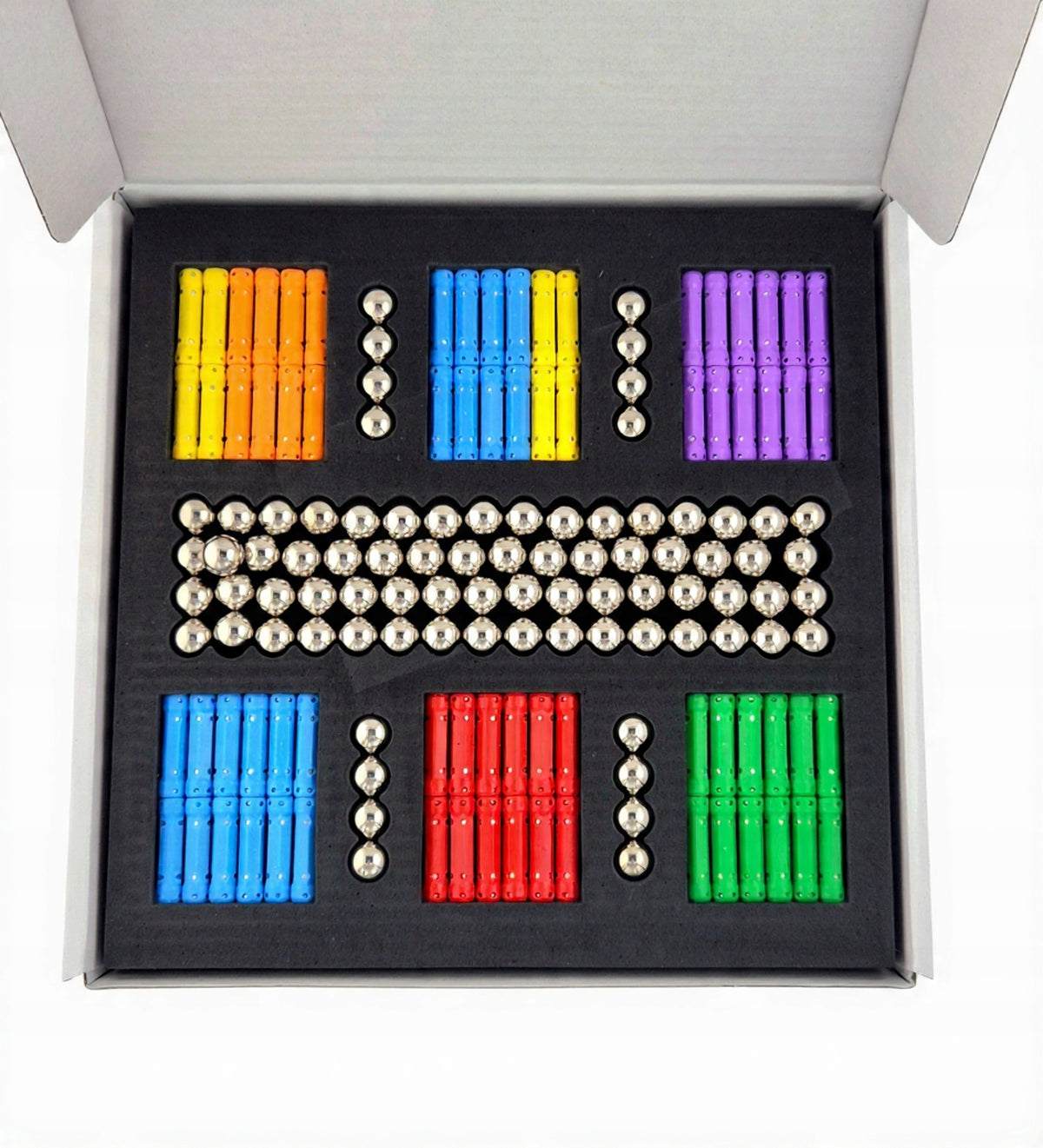 Magnetic Blocks 3D Neocube Construction Balls set XXL 152 elements Packaging status original