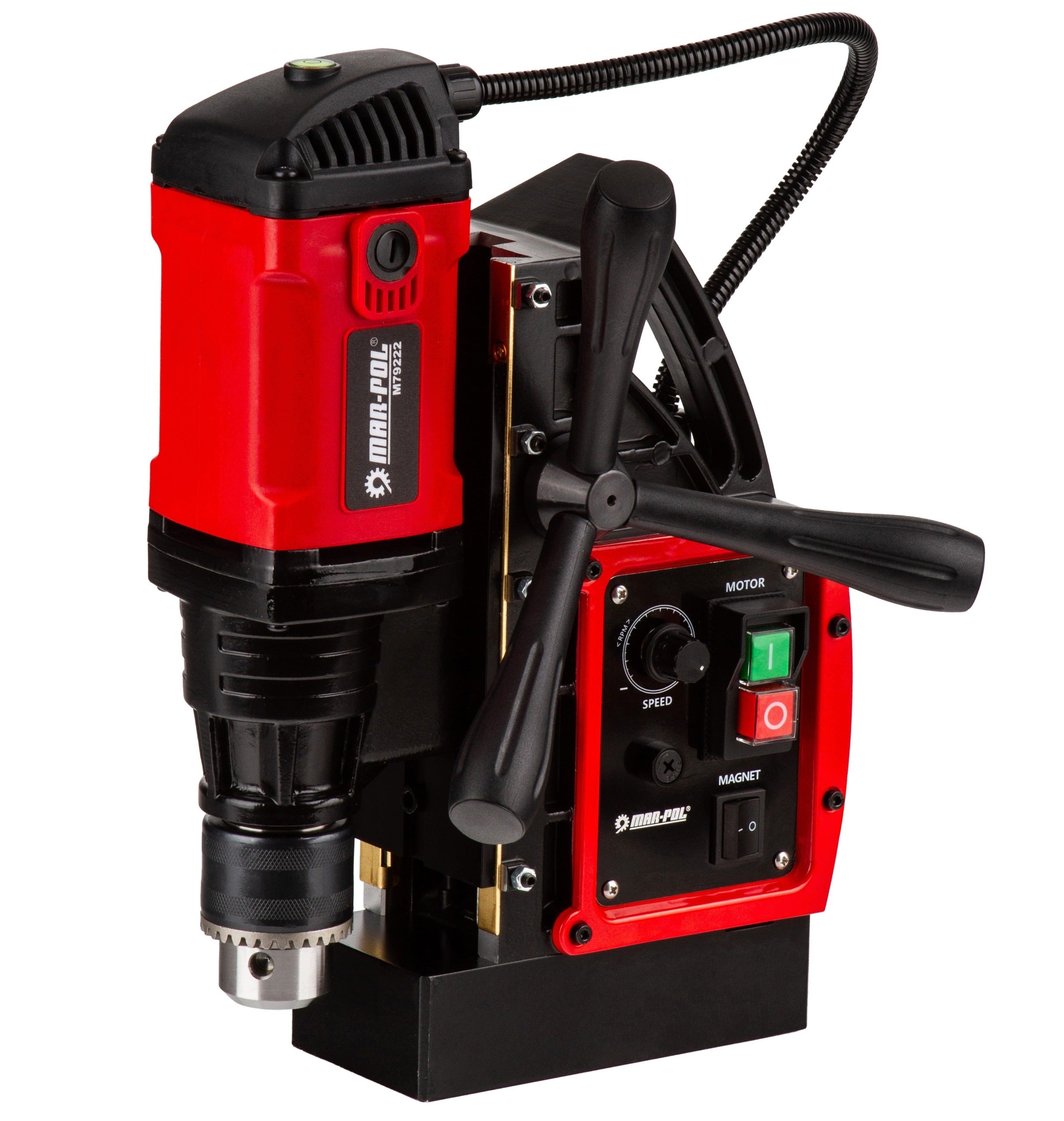 Magnetic Drill Light 15kg 1480W Magnet 11500N Rotation Adjustment Manufacturer code M79222