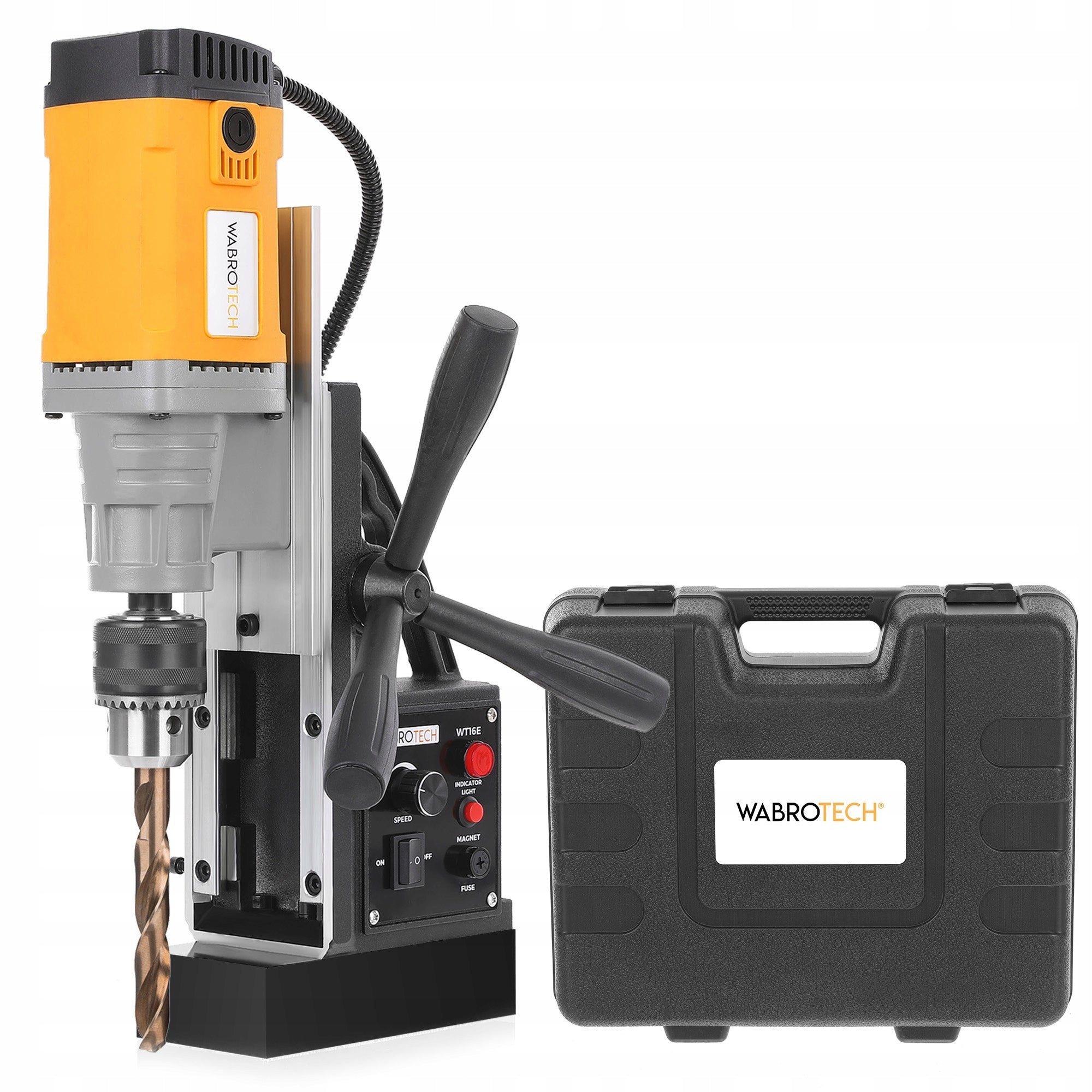 Magnetic Drilling Machine WT16E Magnet 680rpm WABROTECH 1380W