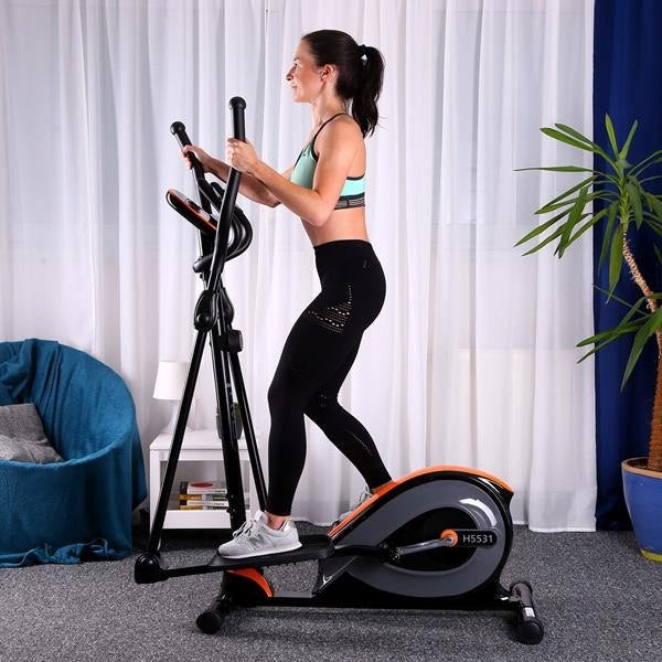Magnetic Elliptical Trainer HMS Training For Fitness Exercise Kinomap Packaging status original