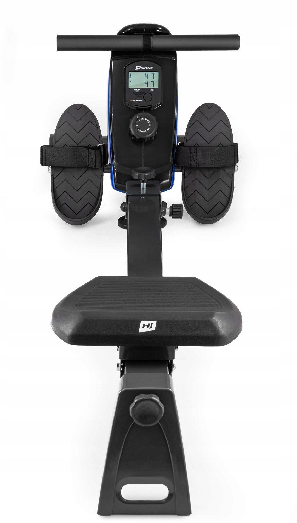 Magnetic Exercise Rowing Machine Folding Exercise Bike Trainer 120kg Brand Hop-Sport