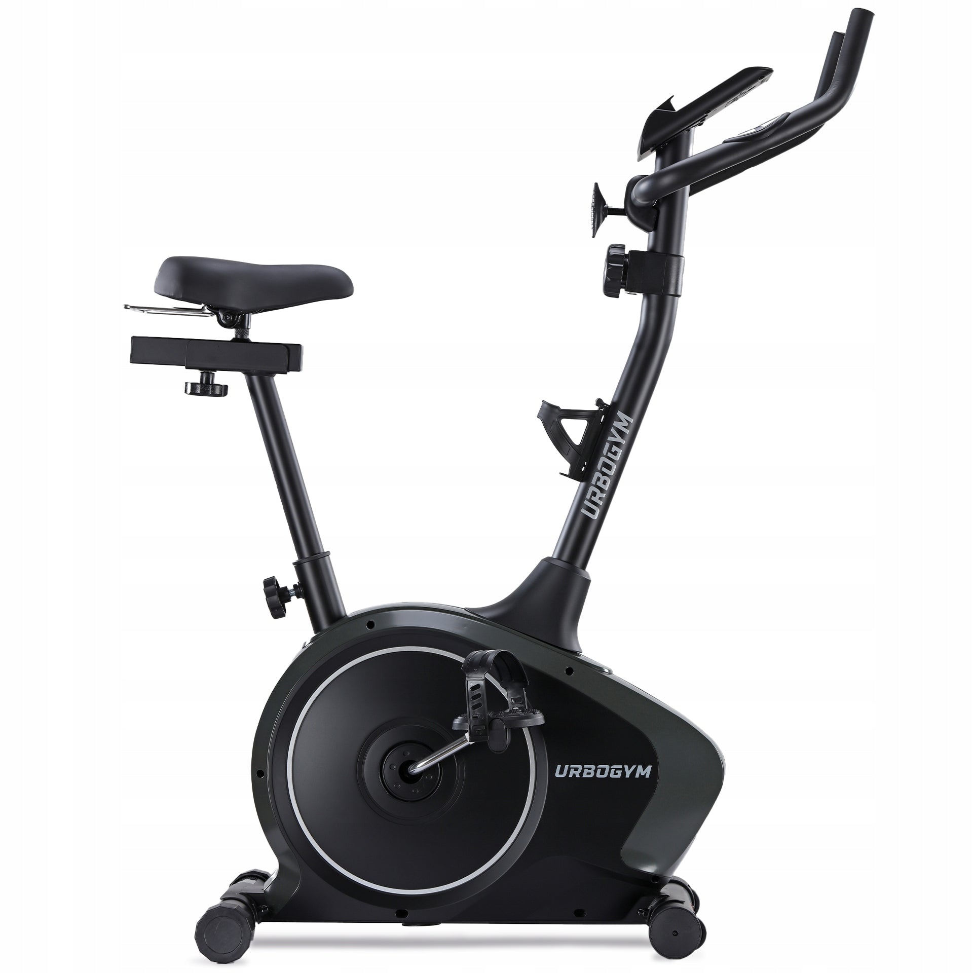 Magnetic Exercise Stationary Bike with Adjustable Resistance - ARGO SILVER Packaging status original