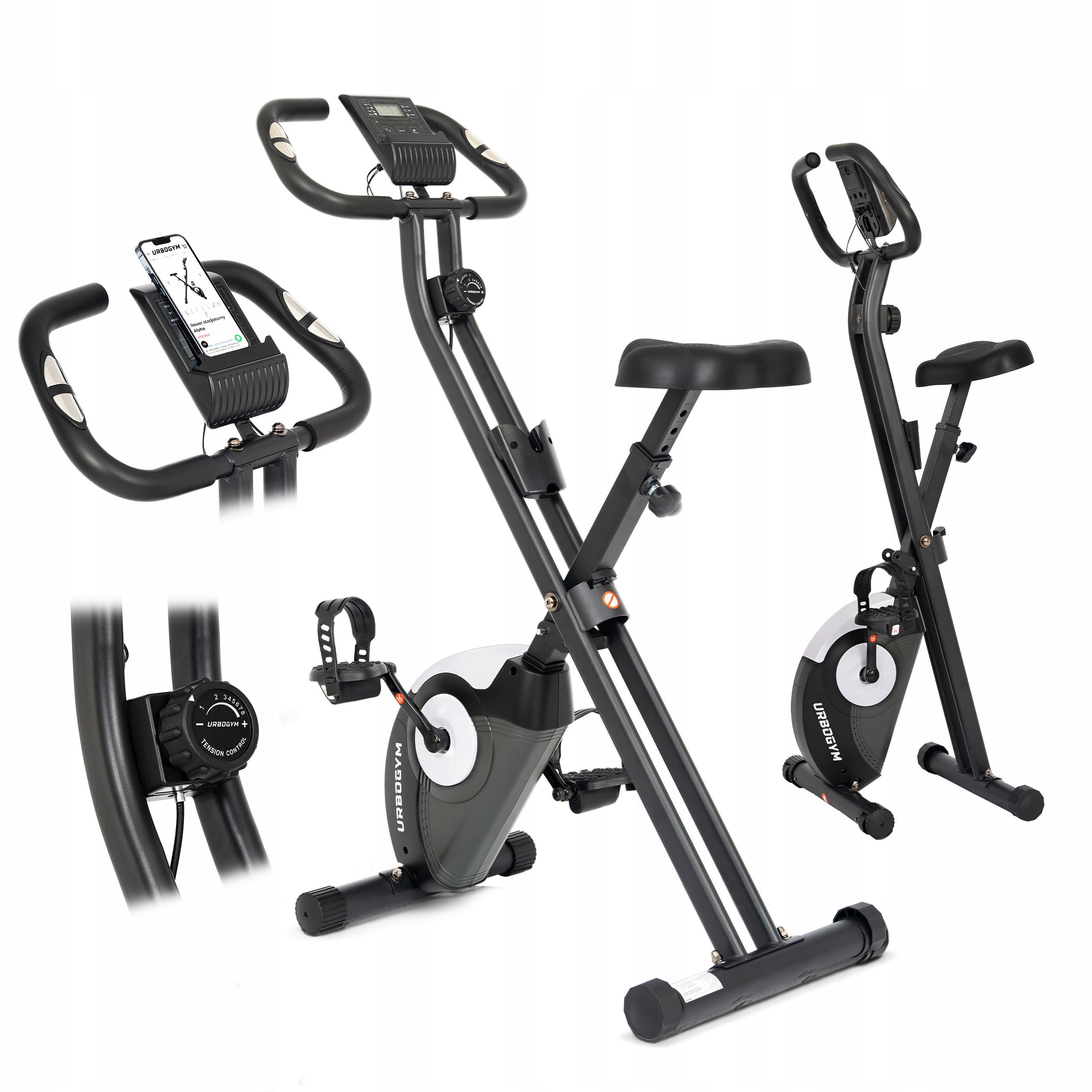 Magnetic Folding Exercise Bike ALPHA X-BIKE
