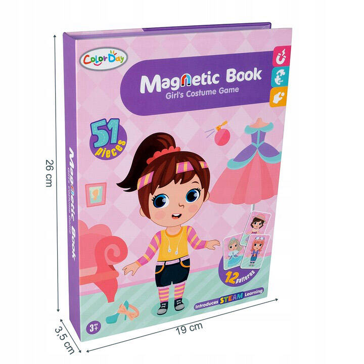 Magnetic Puzzle Montessori Educational Puzzle for Kids Sorter Packaging status original