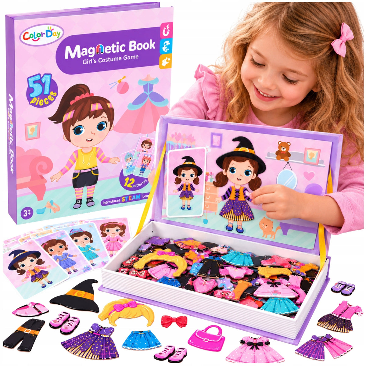 Magnetic Puzzle Montessori Educational Puzzle for Kids Sorter