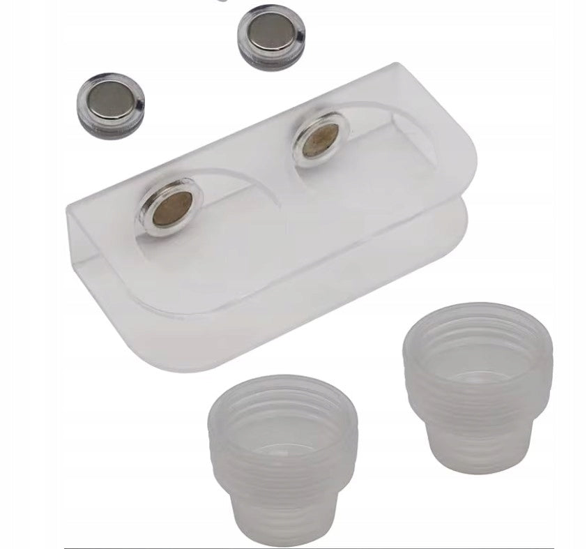 Magnetic Reptile Bowl Double for Pangea Repashy + 10 Bowls