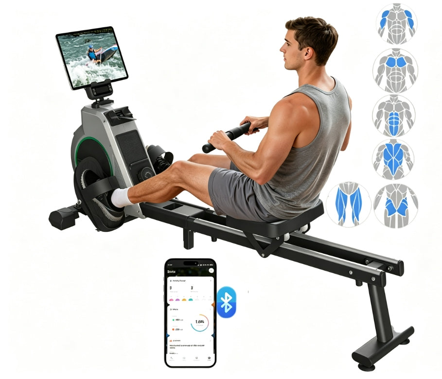 Magnetic Rowing Machine QK530 16 Resistance Levels Brand no brand