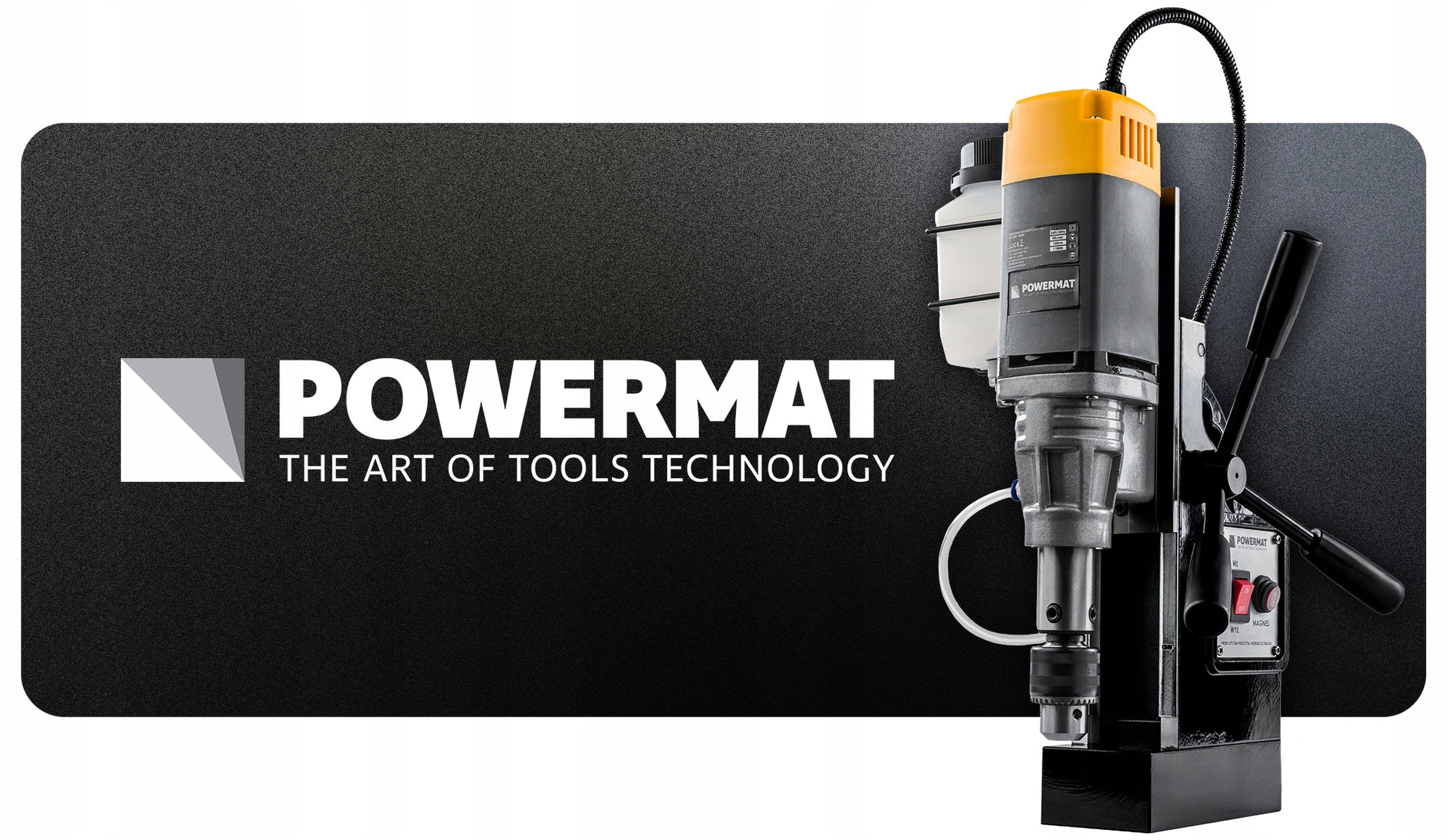 Magnetic drilling machine Powermat 230 V 1500 W Brand Powermat