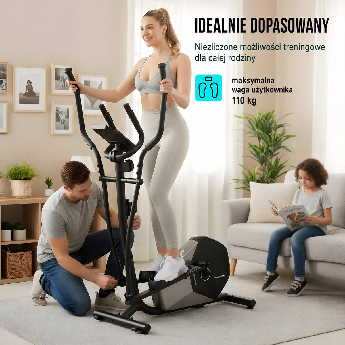 Magnetic elliptical cross trainer Christopeit CT5 Brand Christopeit Sport