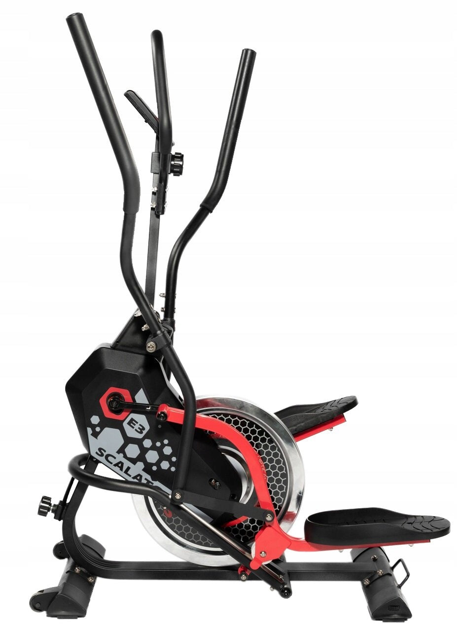 Magnetic elliptical cross trainer HERTZ FITNESS Scalator E3 Additional features transport wheels