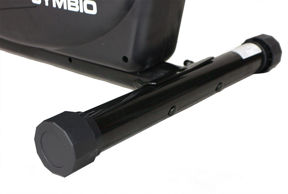 Magnetic elliptical cross trainer HERTZ FITNESS Symbio Additional features transport wheels touch sensors