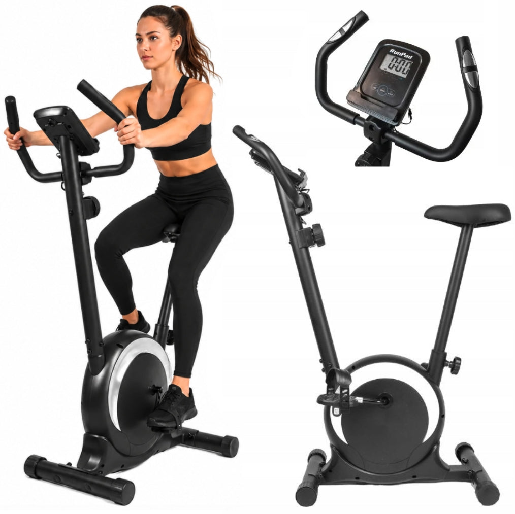 Magnetic exercise stationary exercise bike Runpad RS SILVER 110kg
