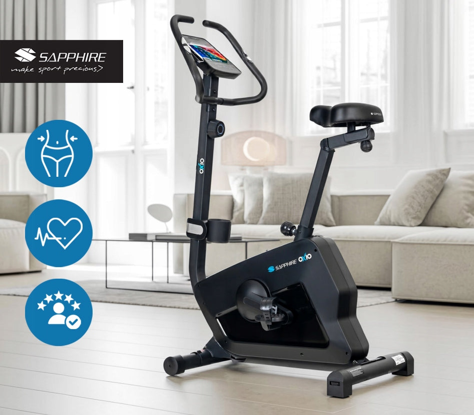 Magnetic stationary bike OXIO exercise bike SAPPHIRE Packaging status original