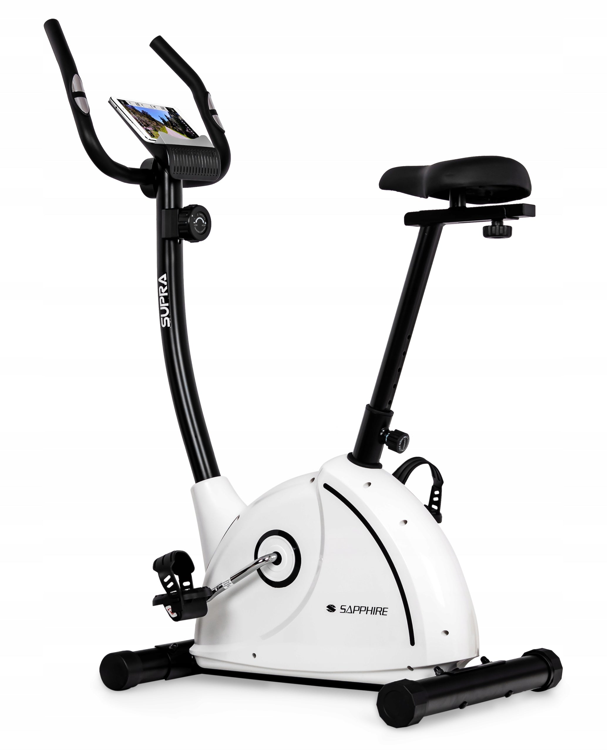 Magnetic stationary bike SUPRA exercise bike SAPPHIRE Manufacturer code SG-280B_WHITE
