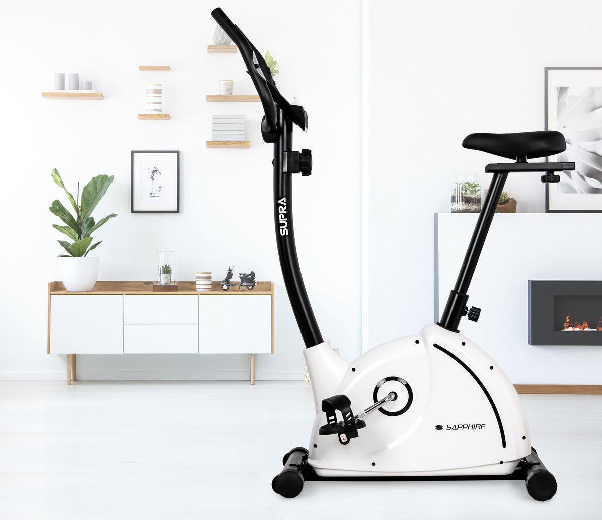 Magnetic stationary bike SUPRA exercise bike SAPPHIRE Packaging status original