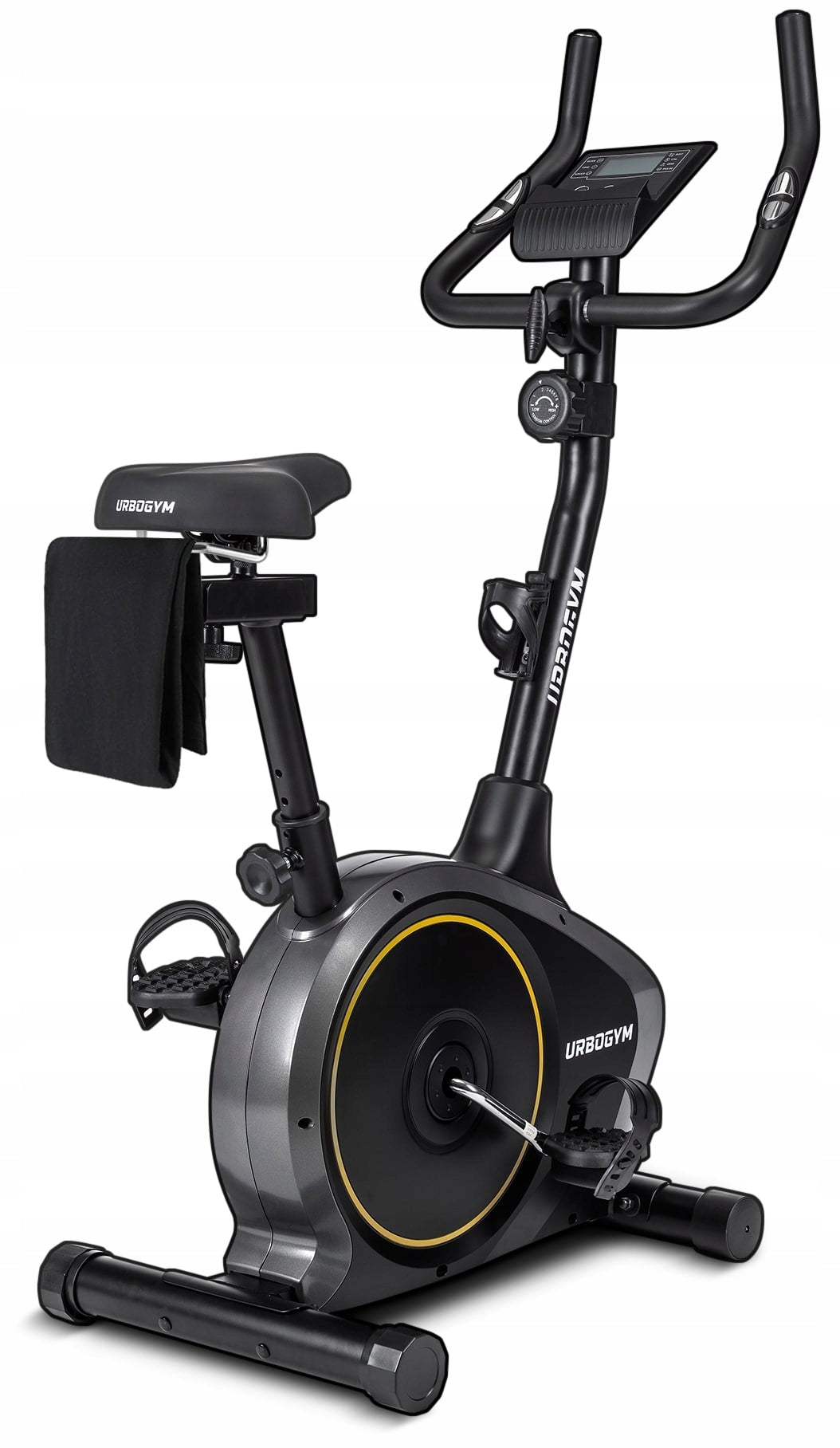 Magnetic stationary exercise bike stable up to 130KG ARGO YELLOW Packaging status original