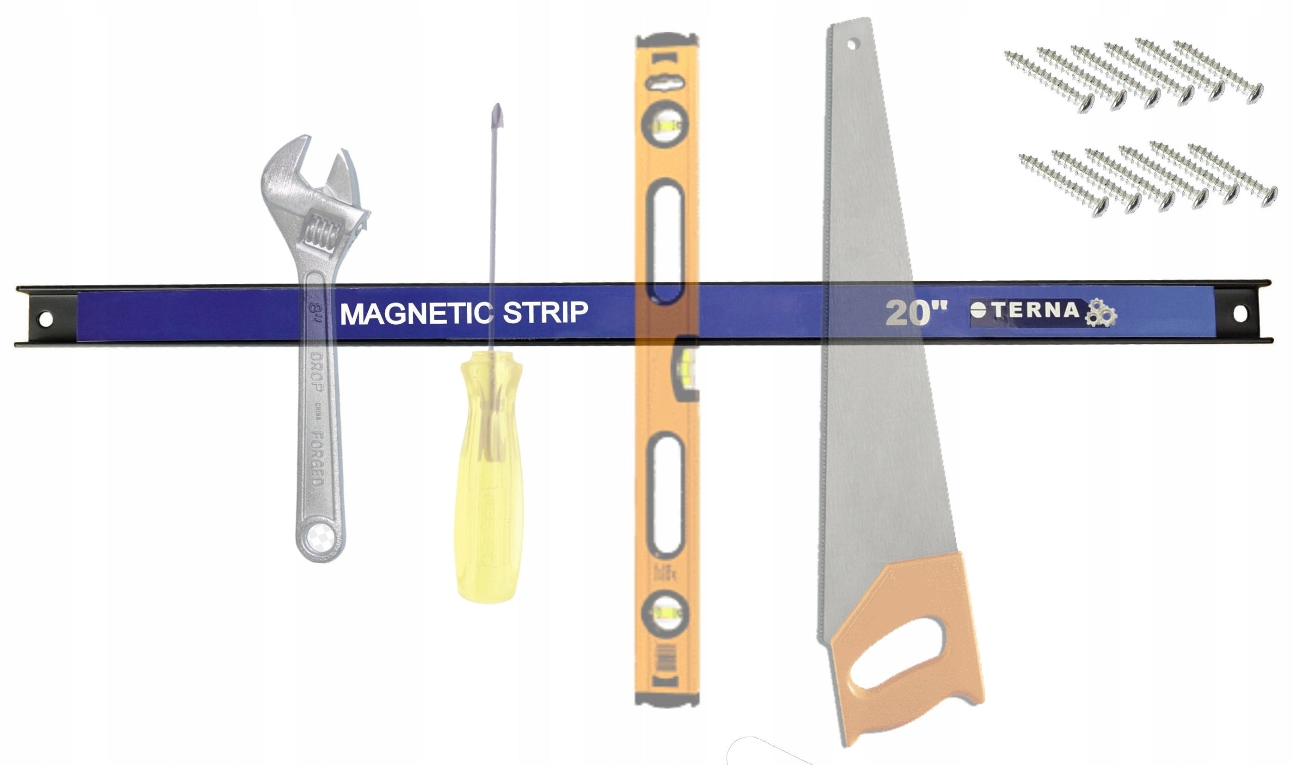 Magnetic strip Magnetic strips tool holders 6 pcs. 46 cm Manufacturer code TER25052085