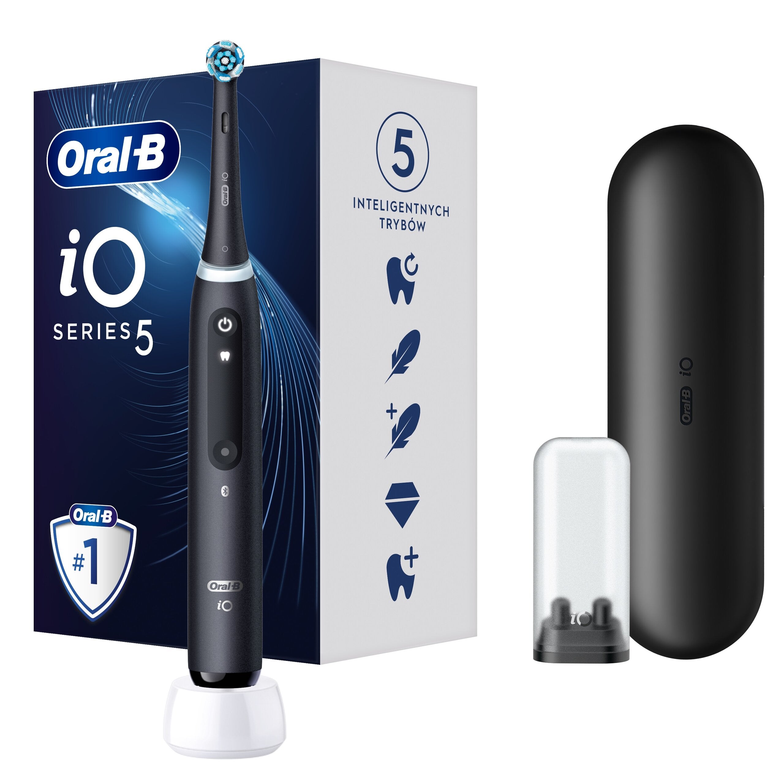 Magnetic toothbrush ORAL-B iO 5 Black Brand Oral-B