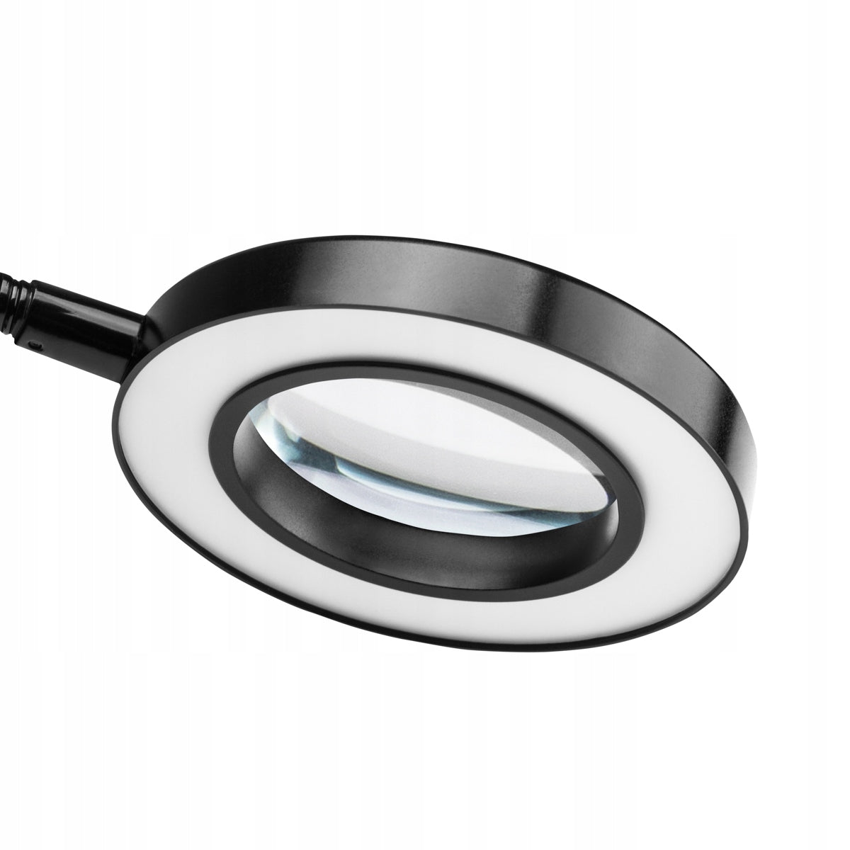 Magnifier lamp led snake ring for desk black Brand Activ