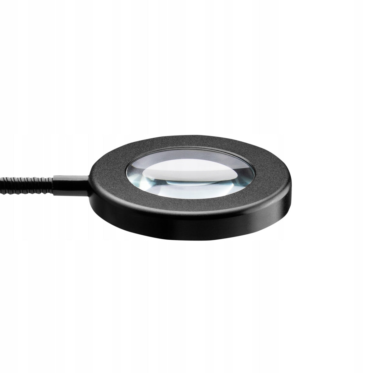 Magnifier lamp led snake ring for desk black Color black