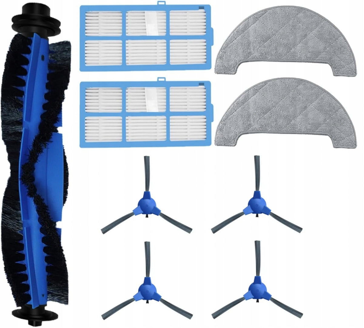 Main Brush Kit Side Filter Mop for Proscenic 850T / 850P