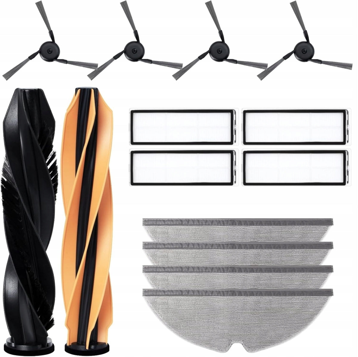 Main brush set side mops filters for DREAME D20 PRO D20 PRO PLUS