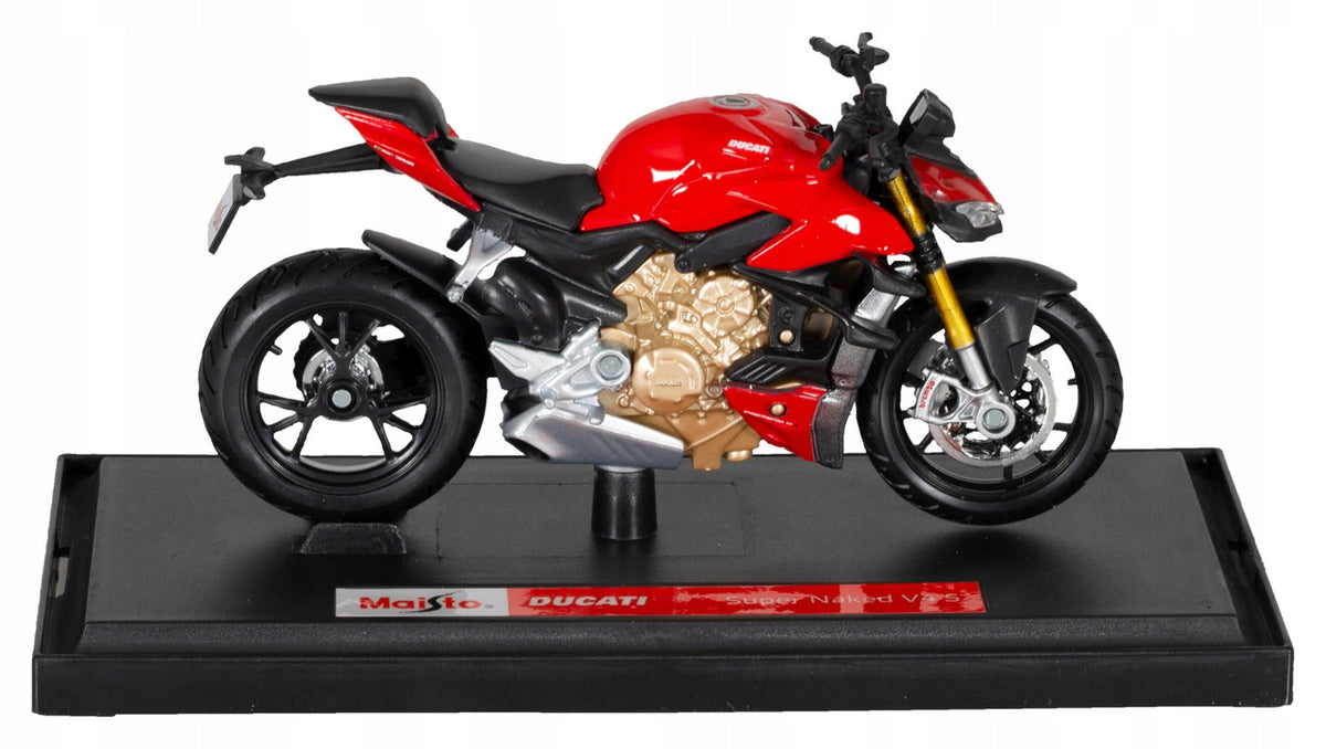 Maisto Ducati Super Naked V4S 1:18 model gift Packaging status original