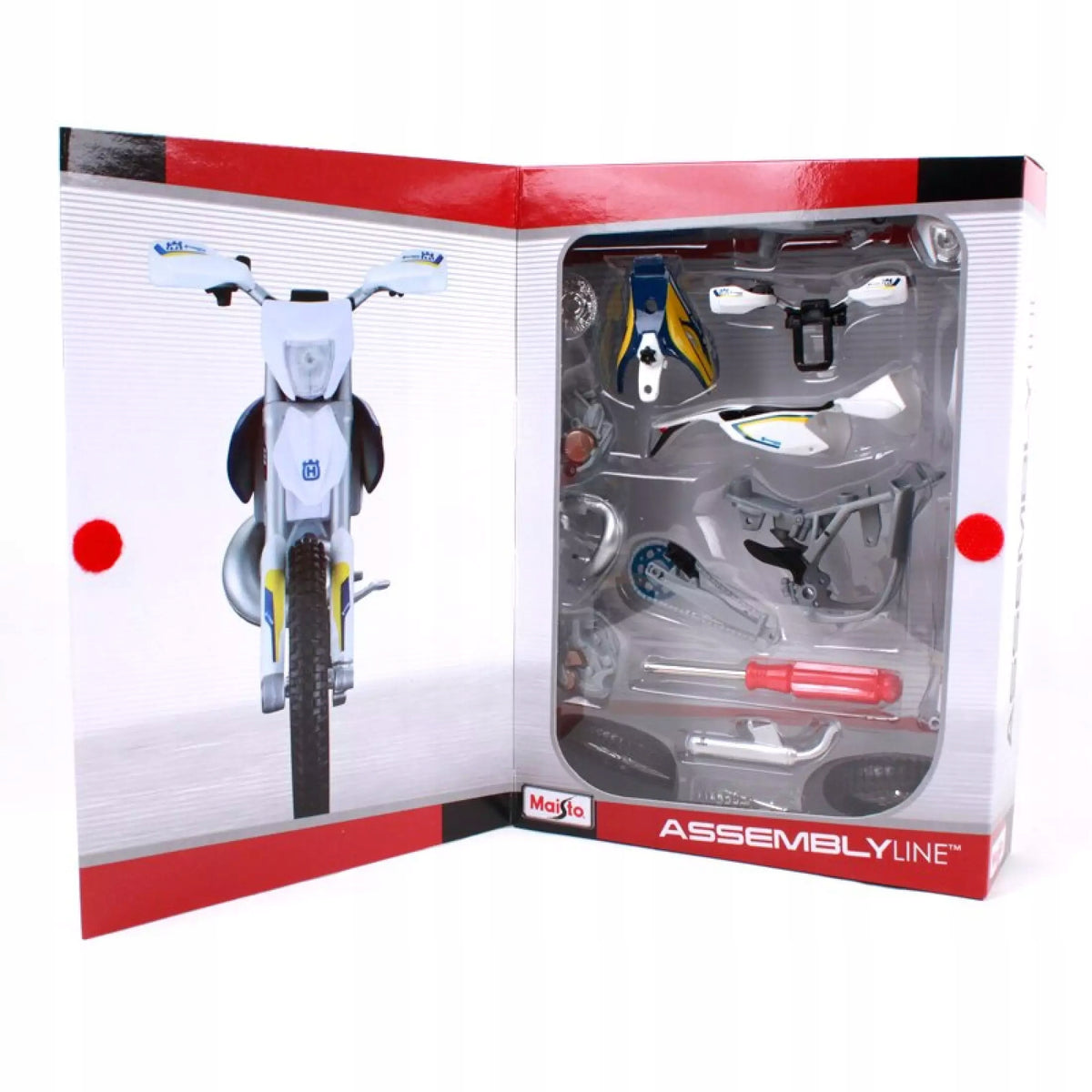 Maisto Husqvarna FE 501 1:12 Maisto model Product weight with unit packaging 0.2 kg