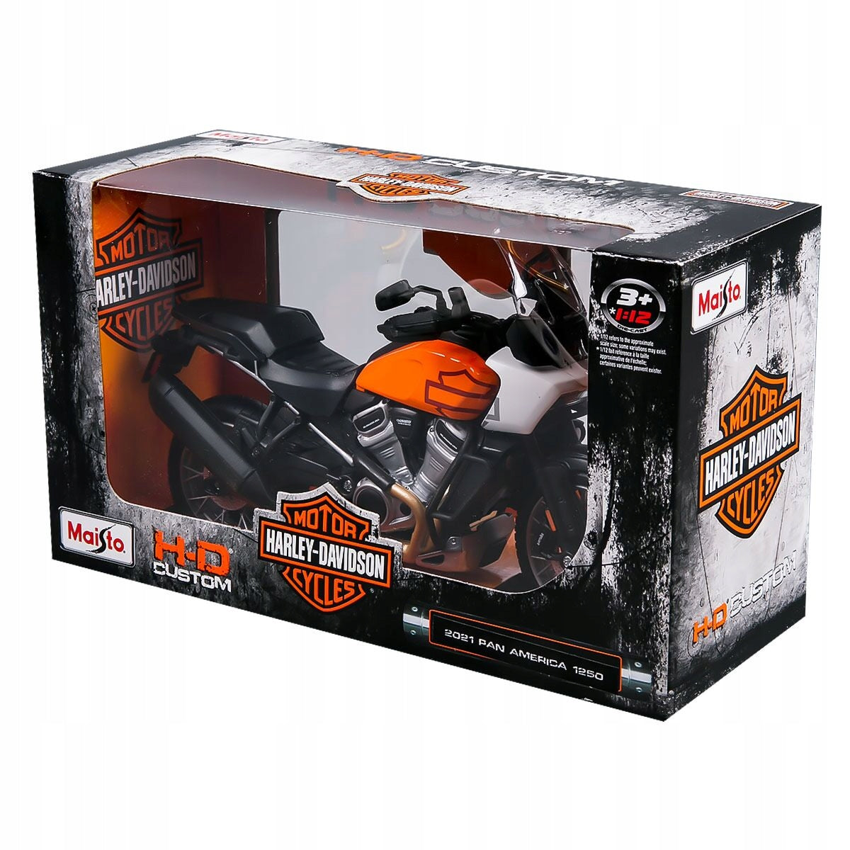 Maisto Motorcycle Harley Davidson 2021 Pan America 1250 32338 1:12 Manufacturer code 32338