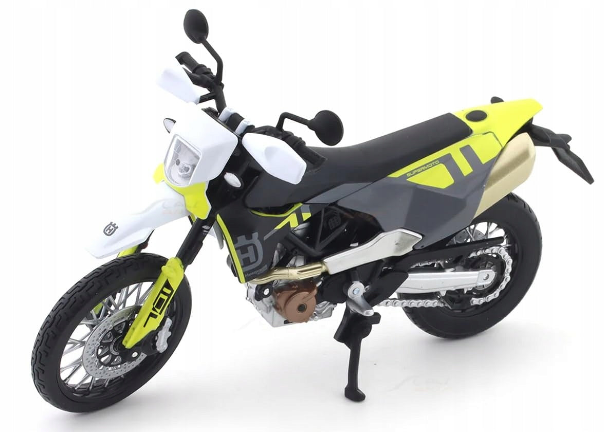 Maisto model motorcycle 2023 Husqvarna 701 Supermoto 1:12 Maisto Brand Maisto