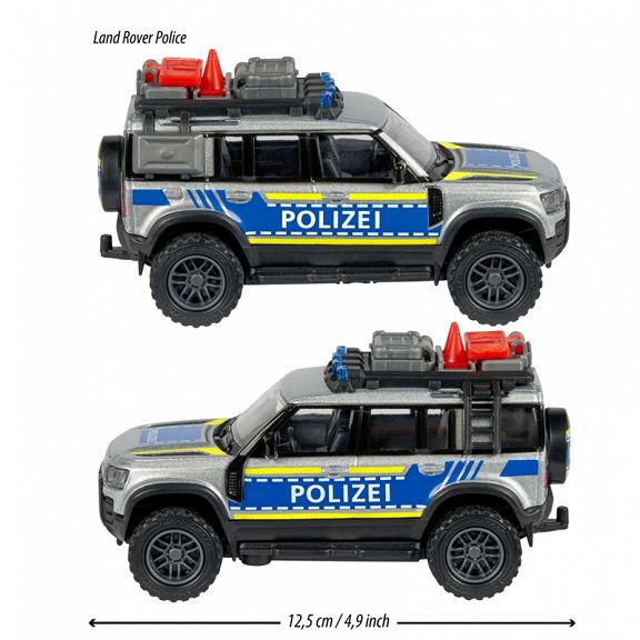 Majorette Grand - Land Rover Police Car 3712000 Manufacturer code 3712000