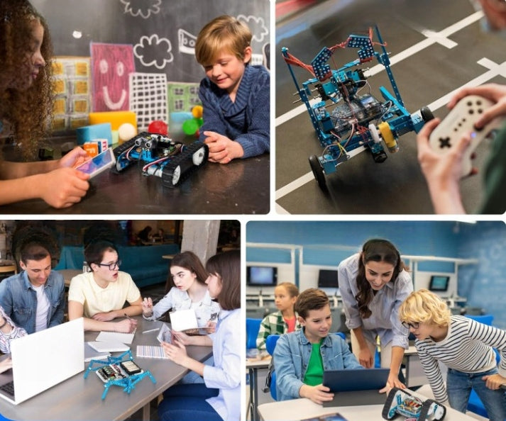Makeblock mBot Ultimate 10-in-1 Programmable Robot MegaPi Bluetooth Packaging status original