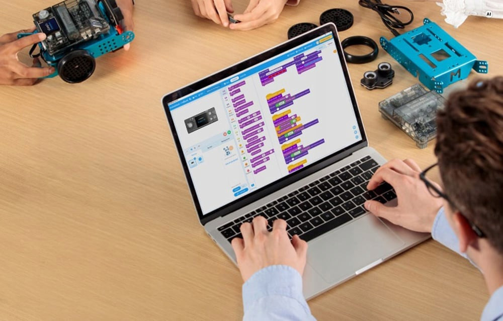 Makeblock mBot2 V1.0 Educational Robot for Learning Python AI Programming Manufacturer code P1010132