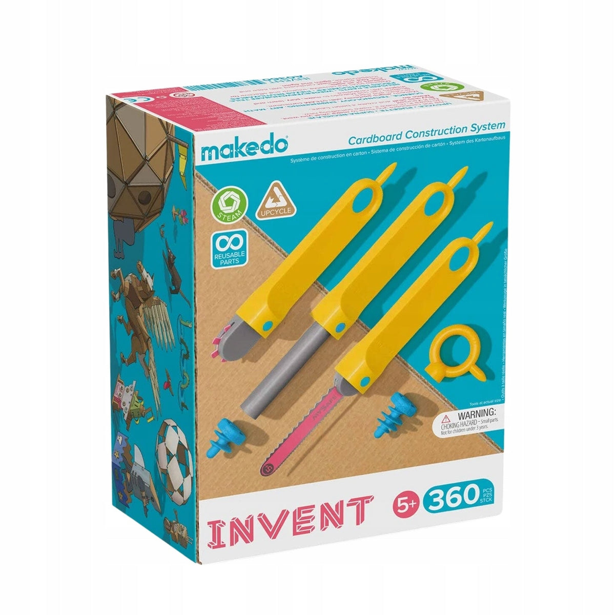 Makedo - DIY Building Tool Kit - Invent 360 el.